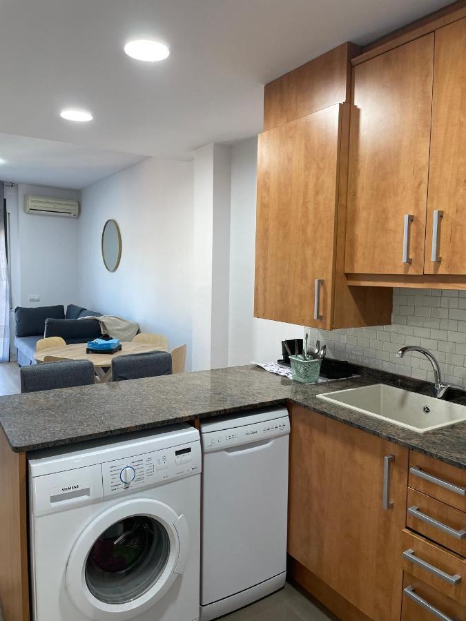 Acogedor Apartamento Vallparadis Con Parking Тераса Екстериор снимка