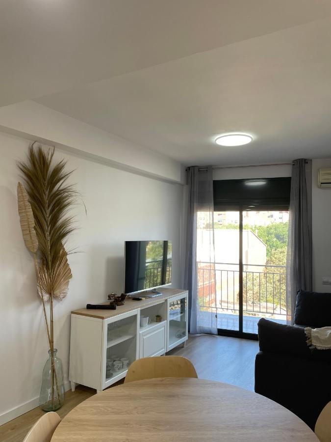Acogedor Apartamento Vallparadis Con Parking Тераса Екстериор снимка