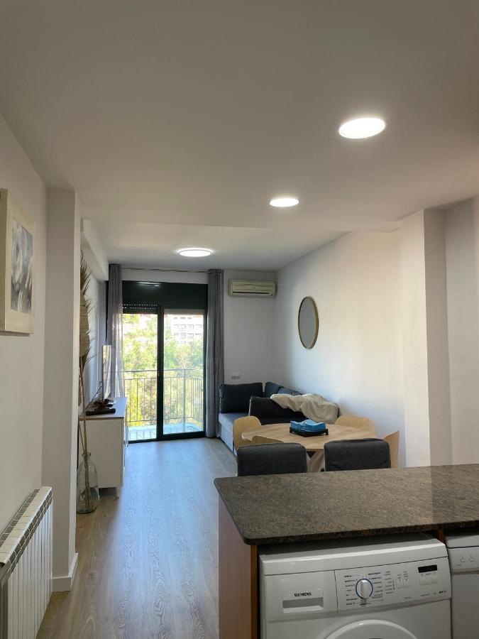 Acogedor Apartamento Vallparadis Con Parking Тераса Екстериор снимка